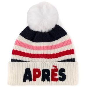 Shiraleah Colorado "Apres" Beanie, Ivory Pom Pom Beanie NEW!